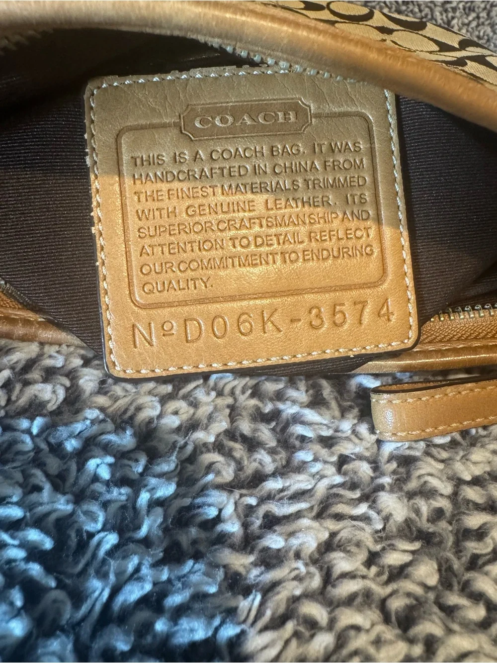 Vintage Coach Soho Buckle Signature Shoulder Bag – Y2K Classic
